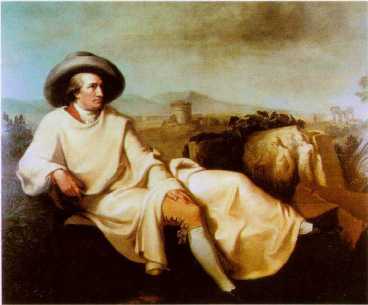 Goethe nella Campagna romana