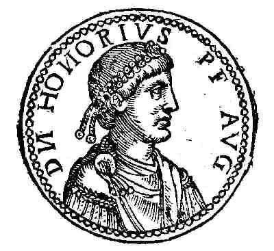 Emperor Honorius (395-423 AD)