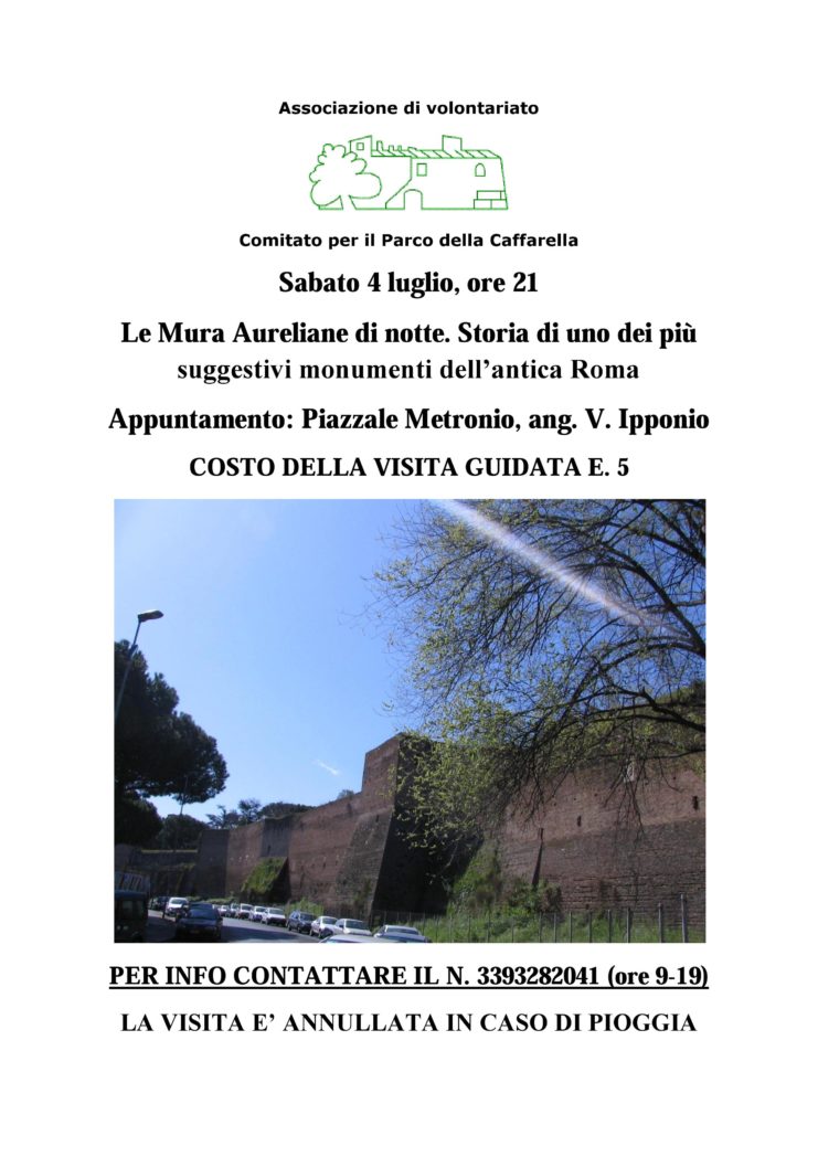 Visita Mura Aureliane La Rocca