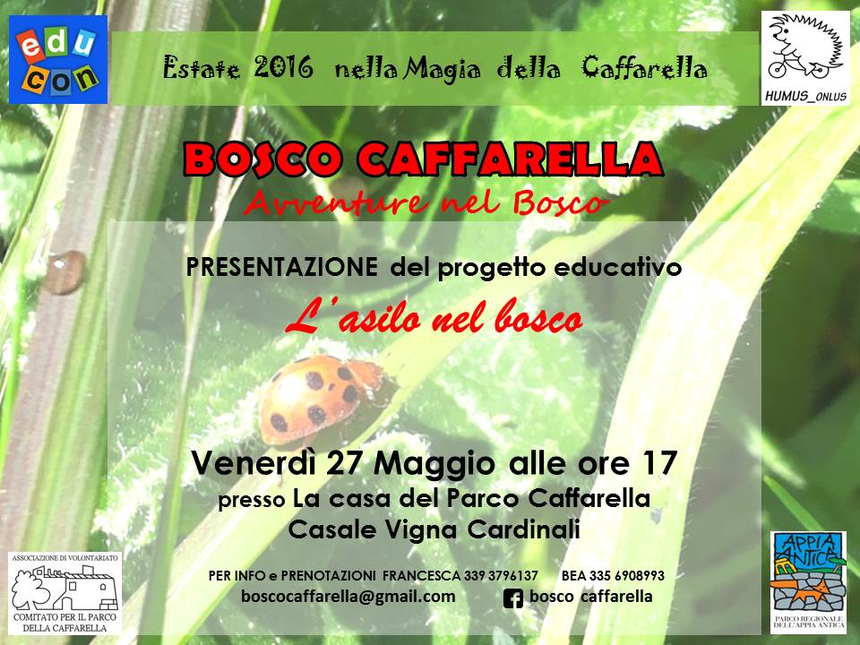Locandina Presentazione bosco