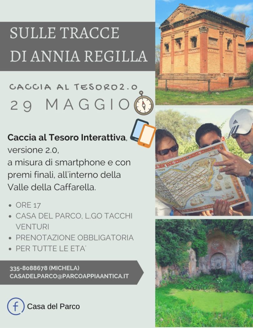 Sulle tracce di Annia Regilla maggio