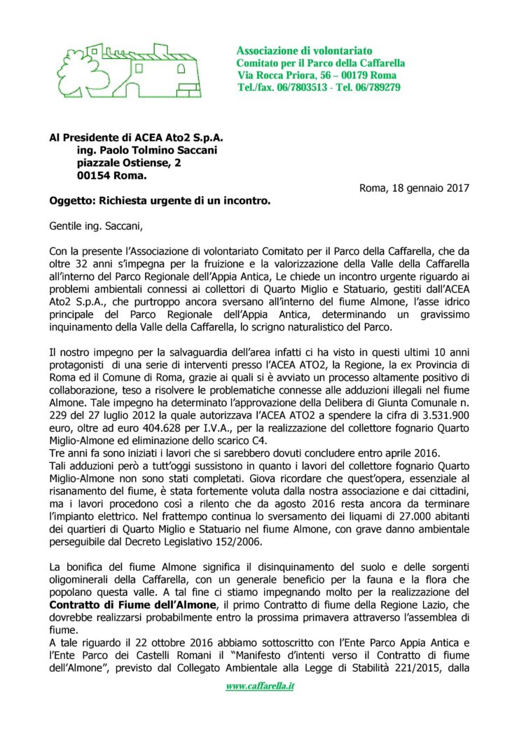 Lettera a Saccani Pres. Acea Ato 2  2